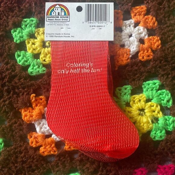 Vintage Random House Super Crayons Christmas 3D NEW - Picture 3 of 7